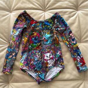 Wild rich kids stained glass leotard 9/10